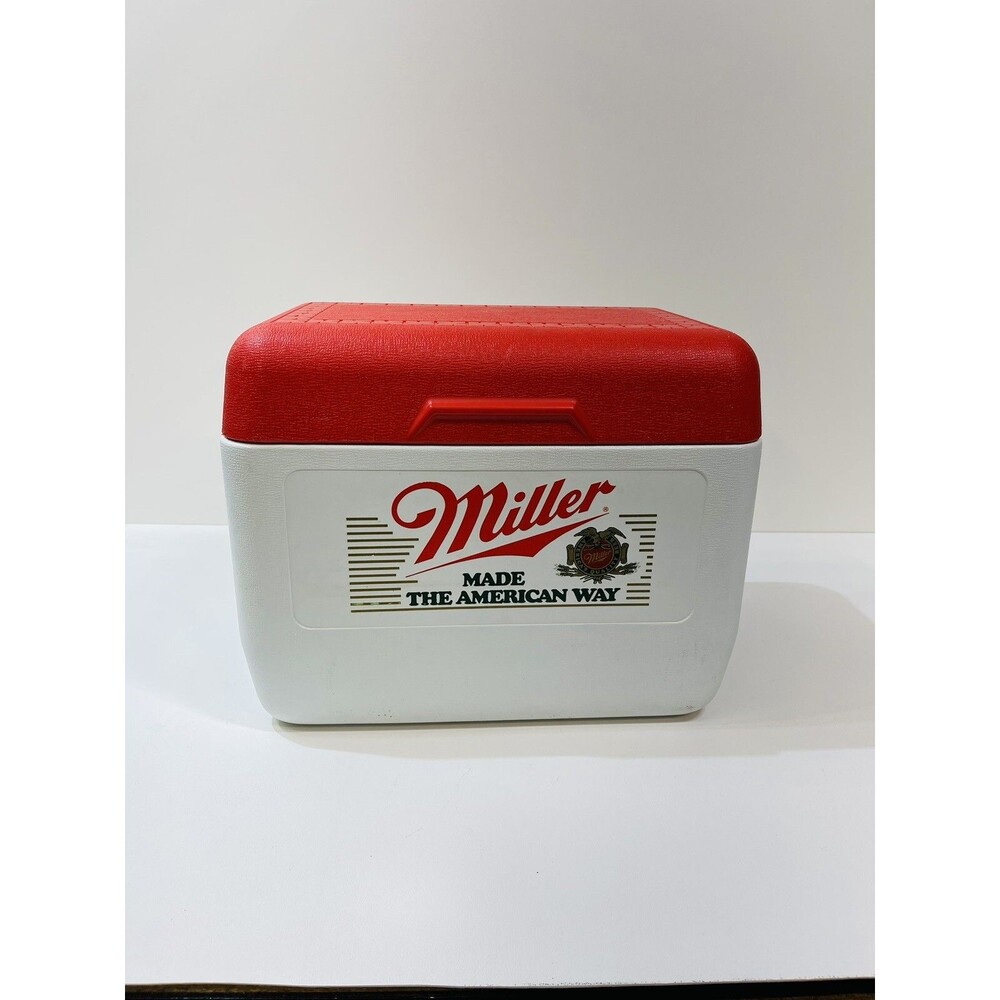 Rare Design Vintage Miller Beer Cooler Made The American Way